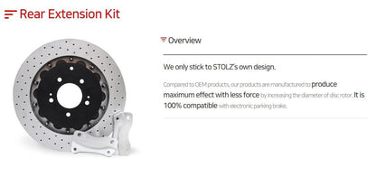 BIG BRAKE FEX4P (380×31T) FRONT KIT + REAR 350 EXPANSION KIT / ELANTRA N (CN7)