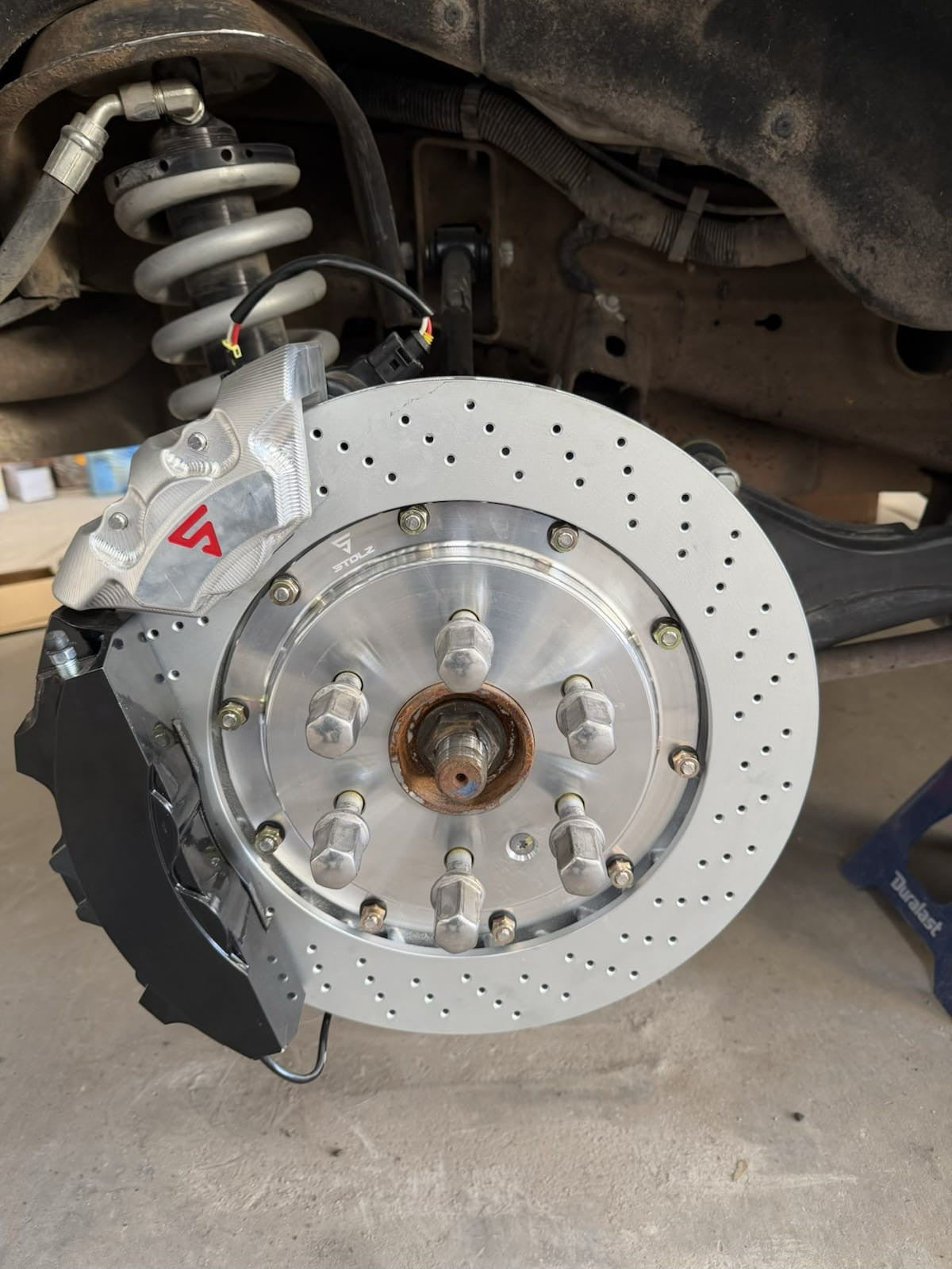 Rear 4P Big Brake Kit 380mm for 2020-2026 Chevrolet Tahoe 5th Gen EPB Compatible