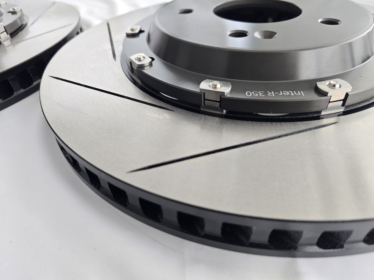 Lightweight 350mm Slotted Front Floating Brake Discs Stinger GT GT1 GT2- Pair KR