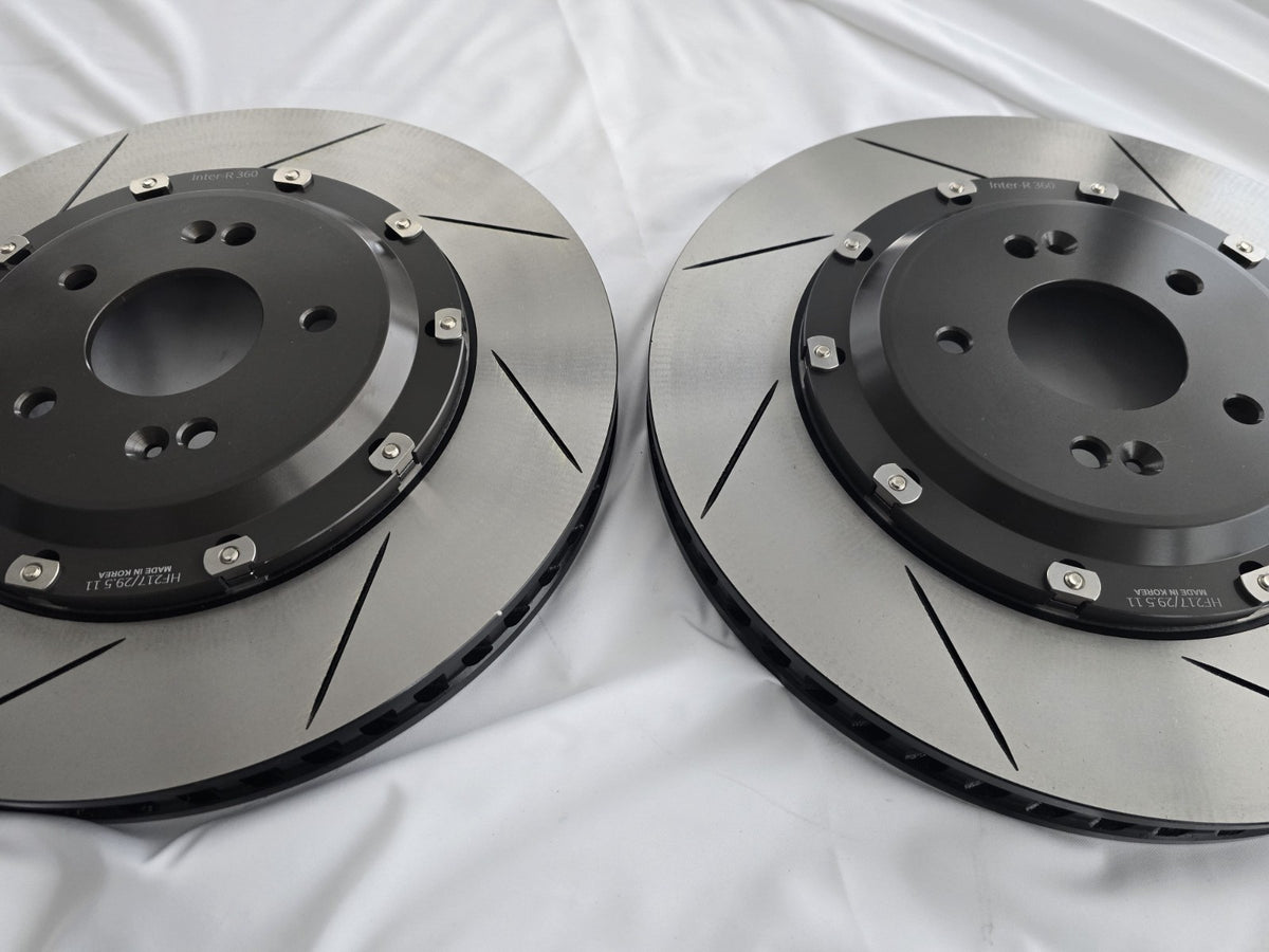 Lightweight 360x32mm Slotted Front Floating Brake Discs ELNATRA N- Pair KR