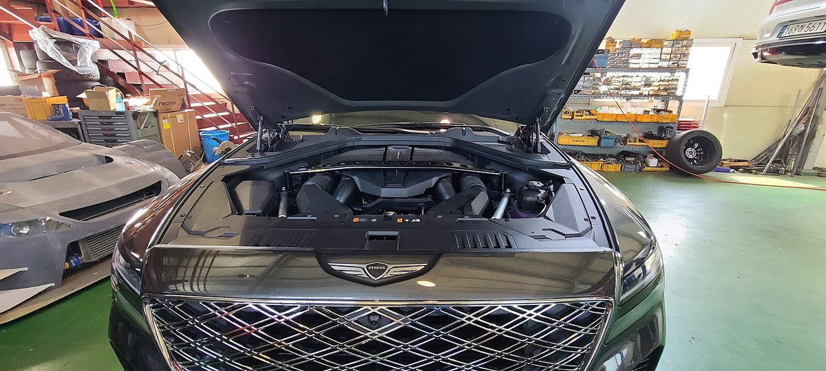 STRUT TOWER BAR + 3 UNDER BARS for GENESIS GV80 V6 3.5T