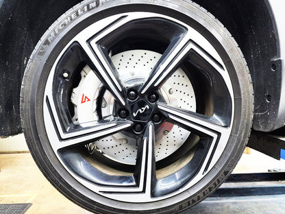 EV6 GT (CV1 GT, 2022-2026) Performance Big Brake Kit Front 8 Pot (405mm) Rear 4 Pot (380mm) EPB