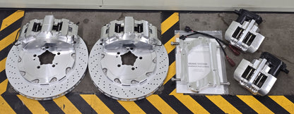 EV6 GT (CV1 GT, 2022-2026) Performance Big Brake Kit Front 8 Pot (405mm) Rear 4 Pot (380mm) EPB