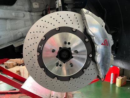 EV6 GT (CV1 GT, 2022-2026) Performance Big Brake Kit Front 8 Pot (405mm) Rear 4 Pot (380mm) EPB