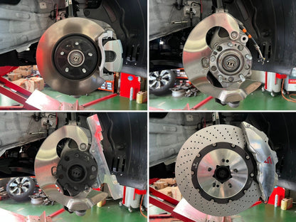 EV6 GT (CV1 GT, 2022-2026) Performance Big Brake Kit Front 8 Pot (405mm) Rear 4 Pot (380mm) EPB