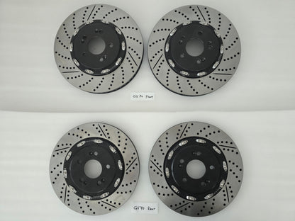 Full Floating Brake Rotor Set Front 360x34 Rear 345x20 for Genesis GV70 22-26