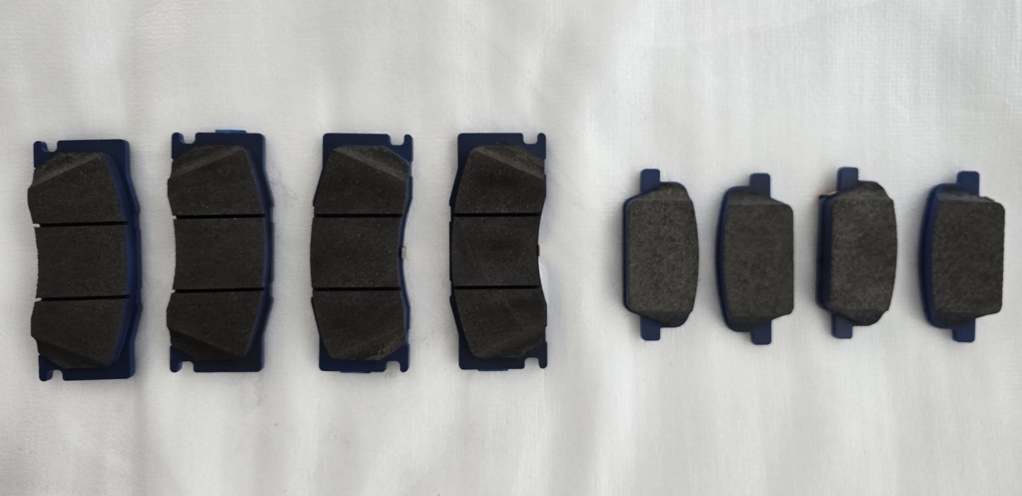 Sangsin Hardron ZR Racing Brake Pads for Hyundai Palisade Alcon 6P Front 1P Rear