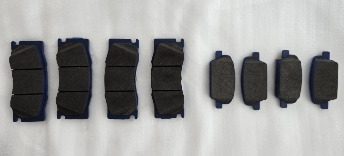 Sangsin Hardron ZR Racing Brake Pads for Hyundai Palisade Alcon 6P Front 1P Rear