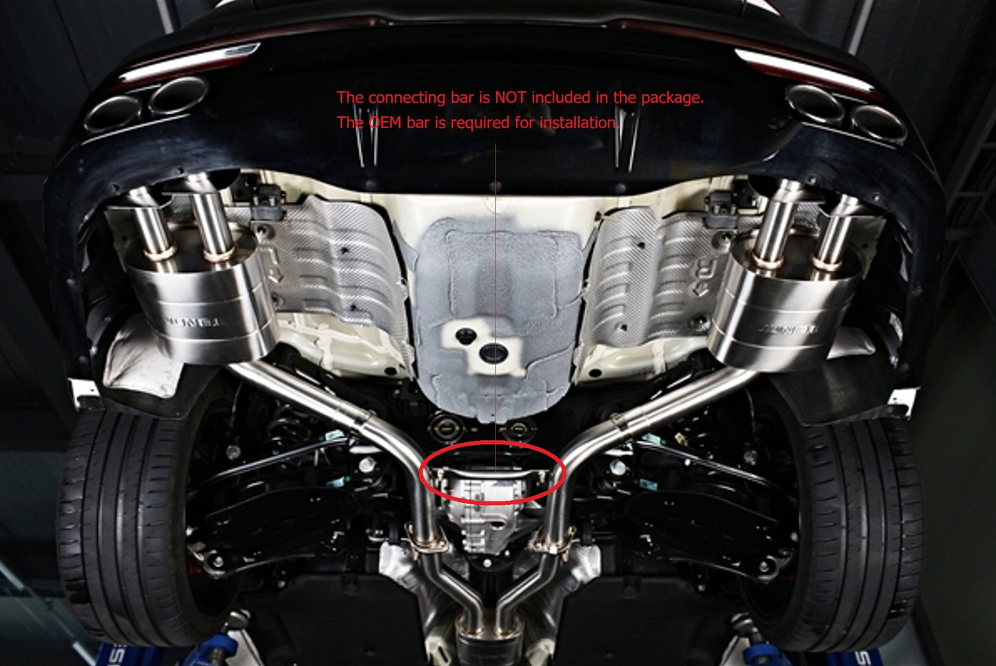 JUN B.L Racing Cat-Back Exhaust KIA Stinger 3.3T 2018-2021 GT GT1 GT2 Performance