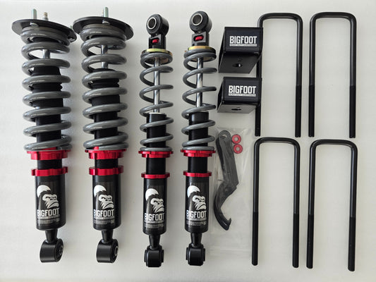 Kia Tasman F&R 2" Lift Coilovers, BIGFOOT Suspension Upgrade Kit