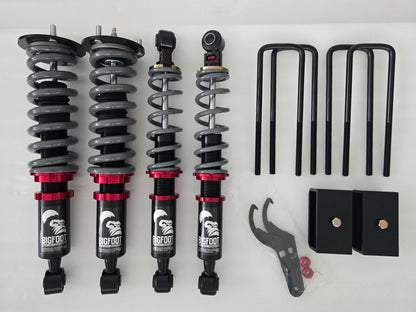 Kia Tasman F&R 2" Lift Coilovers, BIGFOOT Suspension Upgrade Kit