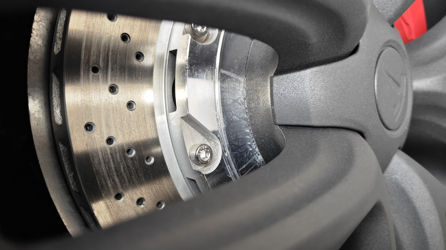TESLA MODEL S PLAID (2021-2026) Performance Big Brake Kit Front 8 Pot 405mm Rear 4 Pot 380mm EPB