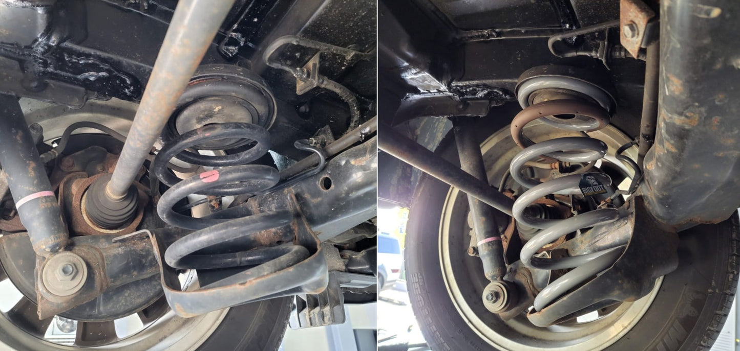 TOYOTA SIENNA (XL30, 2011-2020) Rear 1" Lift Spring Bigfoot Anti-Sagging, Heavy Duty