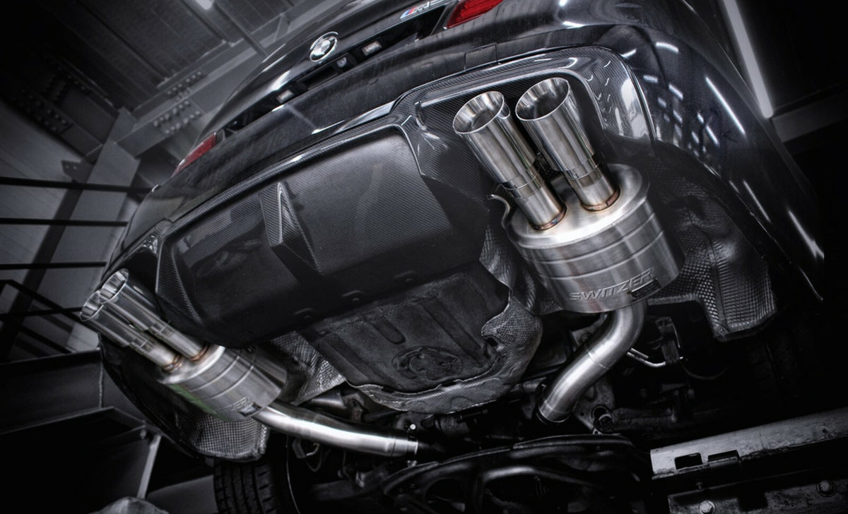 AXLE-BACK EXHAUST for BMW M5 F10 (11 12 13 14 15 16) [JUN B.L] 