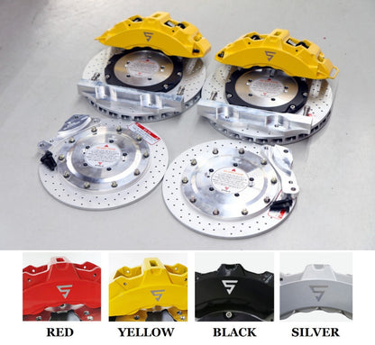 Stolz 8-Piston Front Brake Kit & 350mm Rear Rotor Upgrade for Hyundai Palisade
