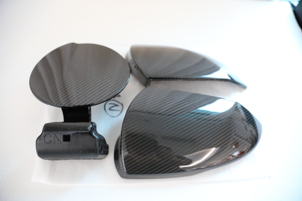 CF FUEL DOOR & CF MIRROR COVER for 24 25 26 ELANTRA N - FACELIFT