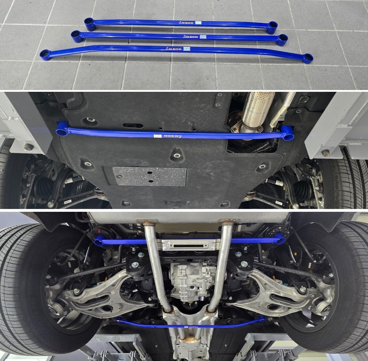 3 Under Bars  - Enhance Your GV80 3.5T's Driving Dynamics with LUXON Underbars