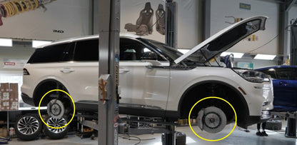 LINCOLN AVIATOR PERFORMANCE BIG BRAKE FRONT 8P (405×34) + REAR 4P (380×31) + EPB