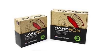 Sangsin HARDRON Brake Pads (Front & Rear) for STINGER 18" & G70 18" [Non-Brembo]