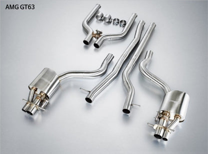 EVC CATBACK (OEM TYPE) for BENZ (19 20 21 22 23) AMG GT63S [Brillante]